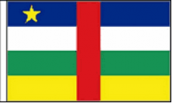 Central African Republic Table Flags